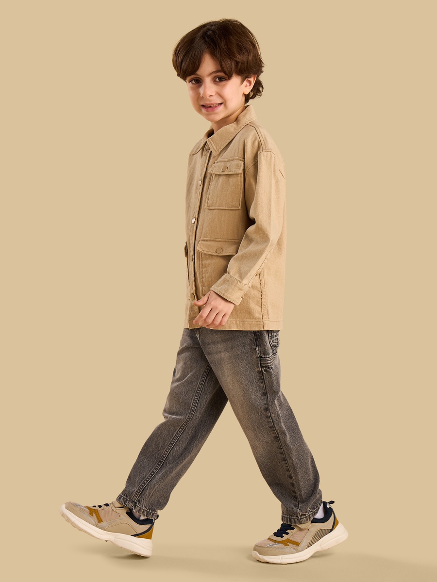 Collared Utility Shacket