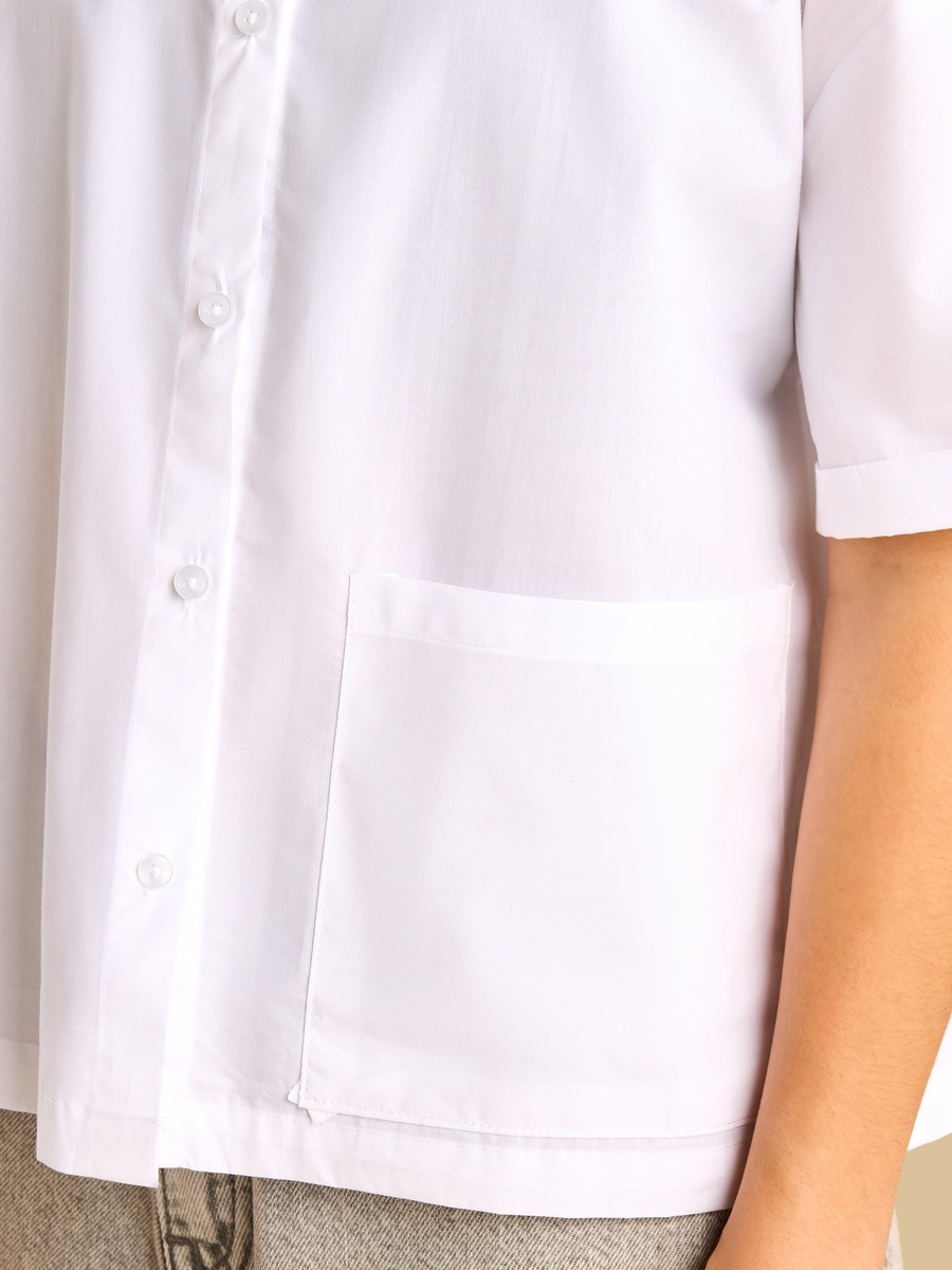 Boxy Cotton Shirt