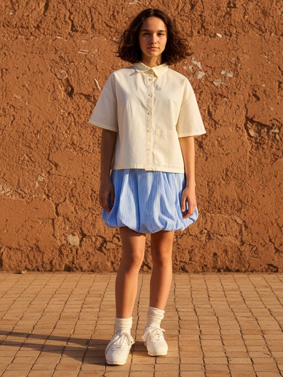 Boxy Cotton Shirt