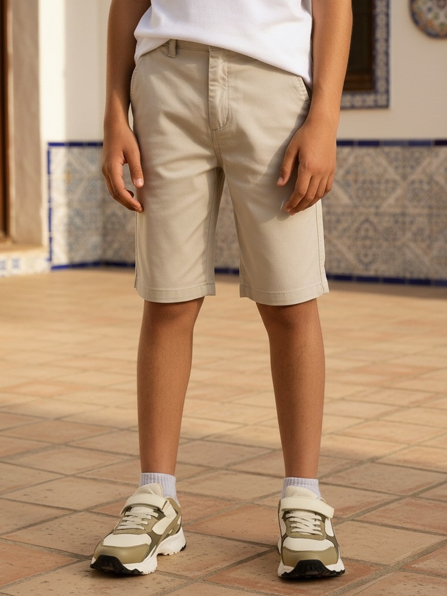 Plain Chino Shorts