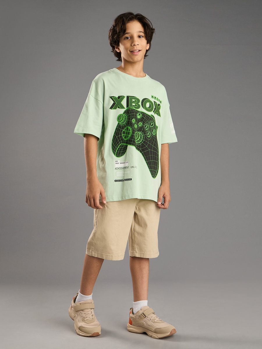 Plain Pull-On Shorts with Drawstring Closure