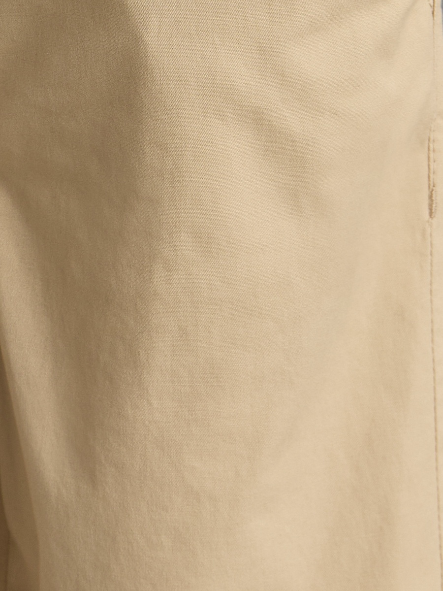 Plain Pull-On Shorts with Drawstring Closure