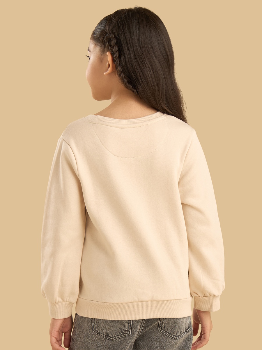Teddy Bear Print Sweatshirt
