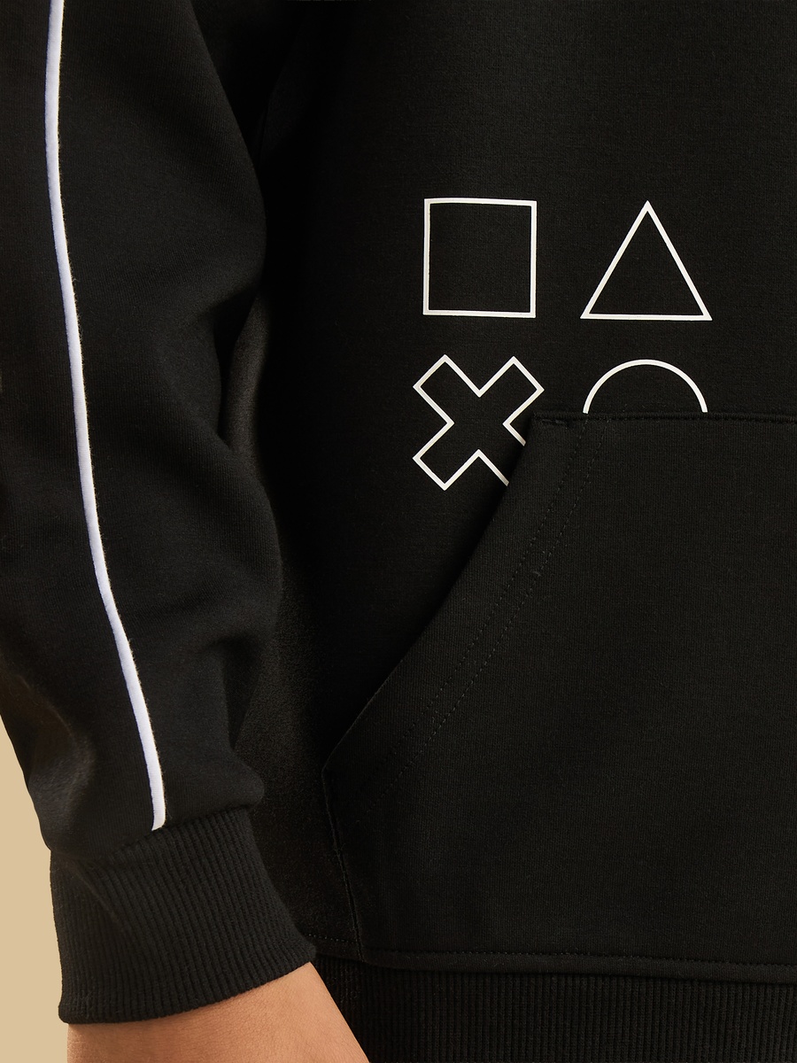 Playstation Print Half Zip Sweatshirt