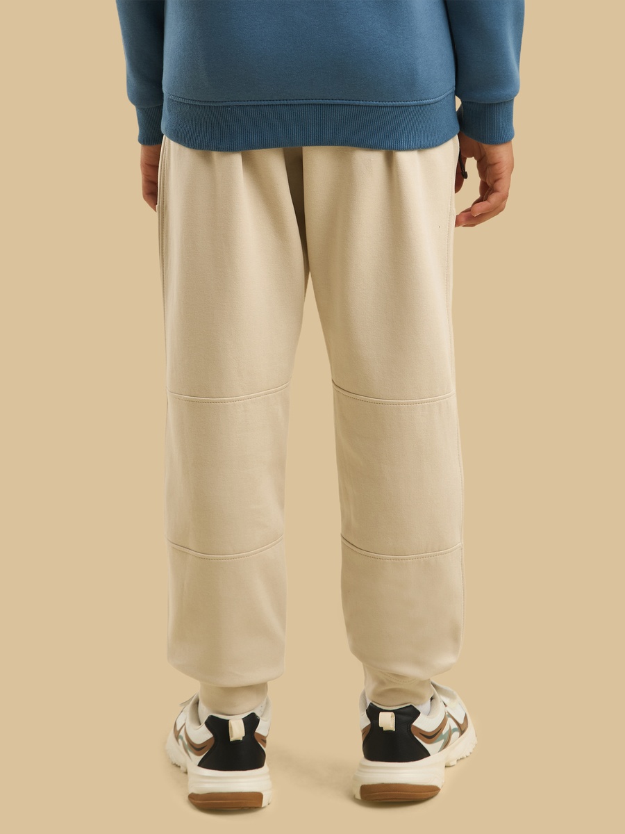 Panelled Interlock Joggers
