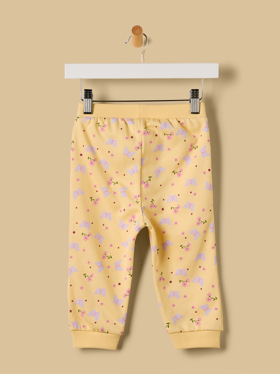Pack of 2 - Butterfly Print Cotton Joggers