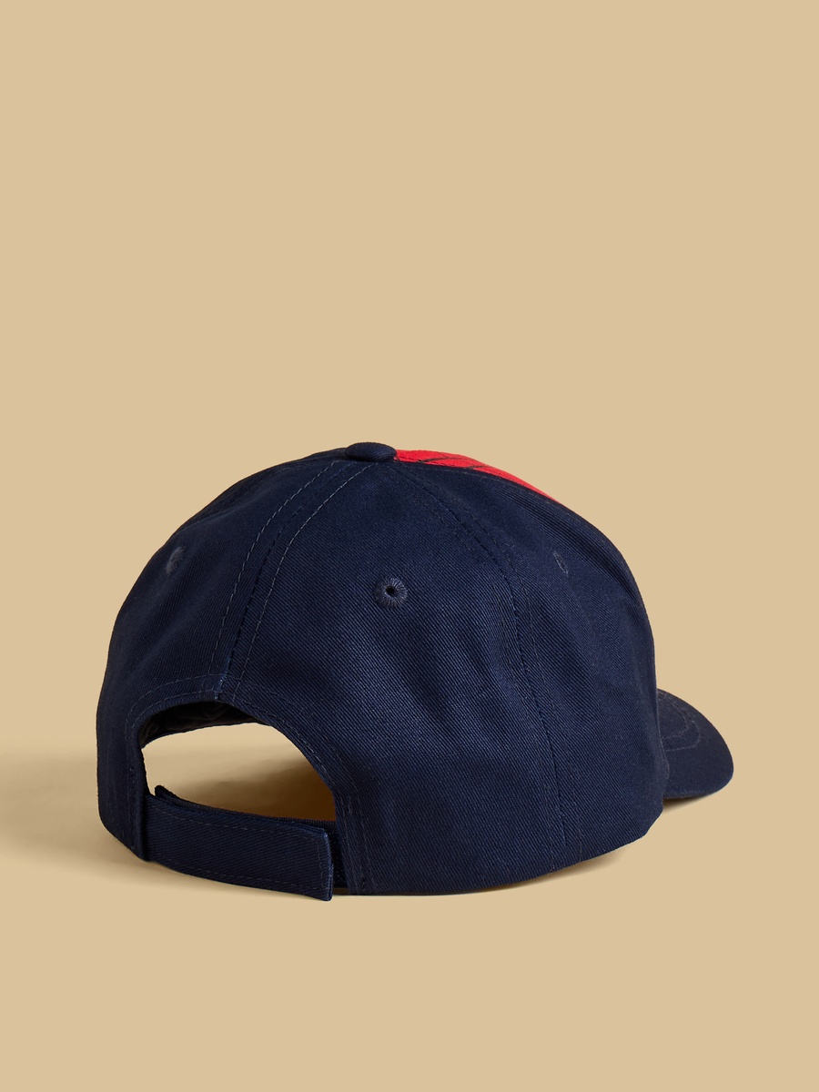 Spider-Man Applique Cap with Hook and Loop Strap Closure