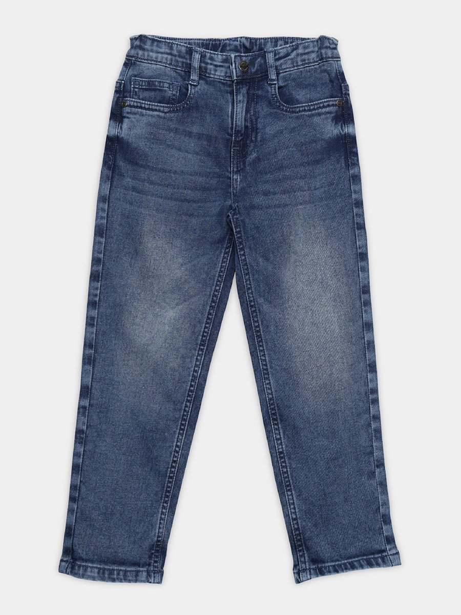 Boys Mid Rise Regular Fit Jeans