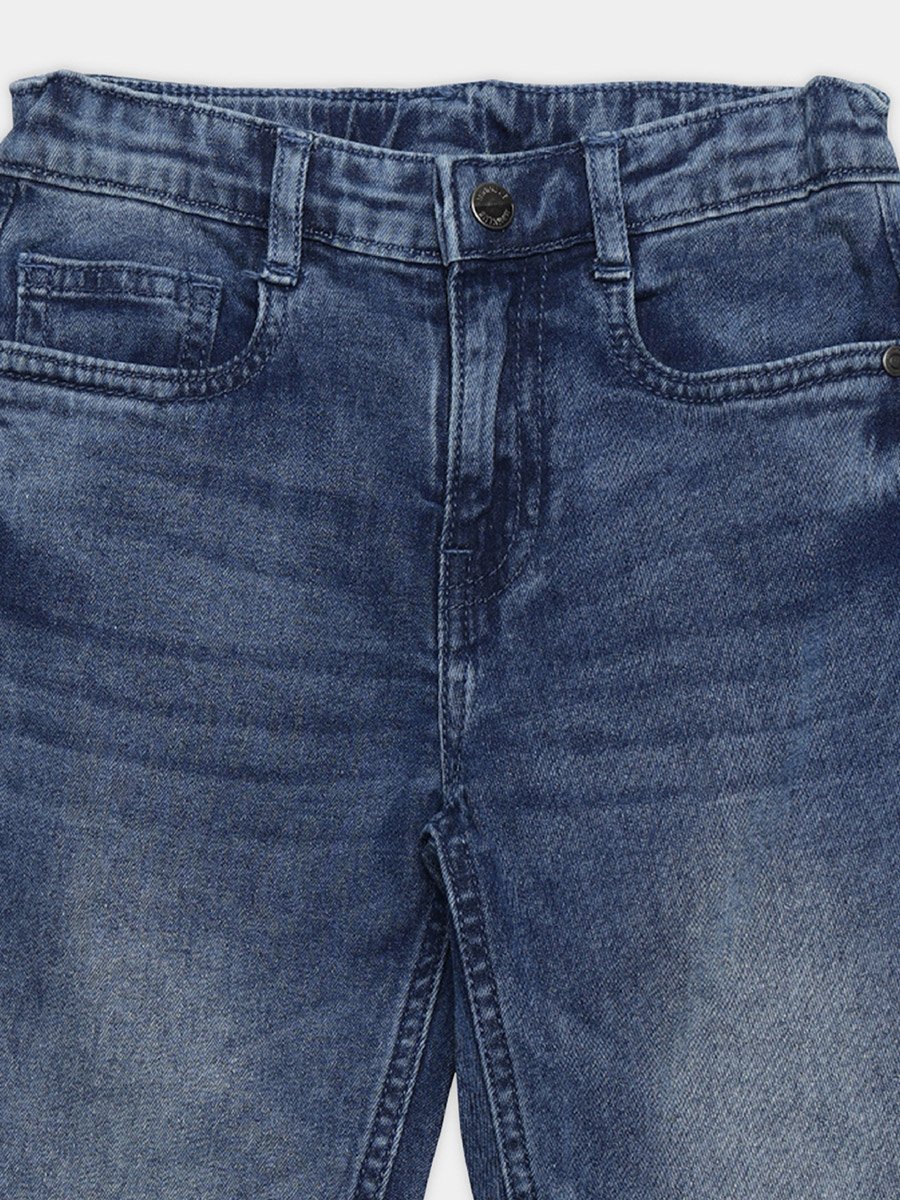 Boys Mid Rise Regular Fit Jeans