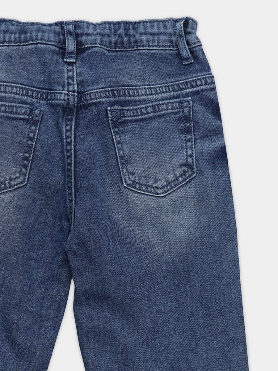 Boys Mid Rise Regular Fit Jeans