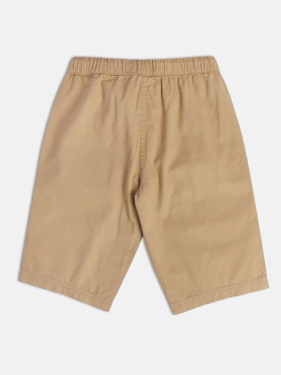 Boys Colorblock Cotton Cargo Shorts