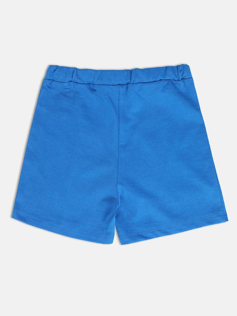 Girls Cotton Plain Casual Shorts