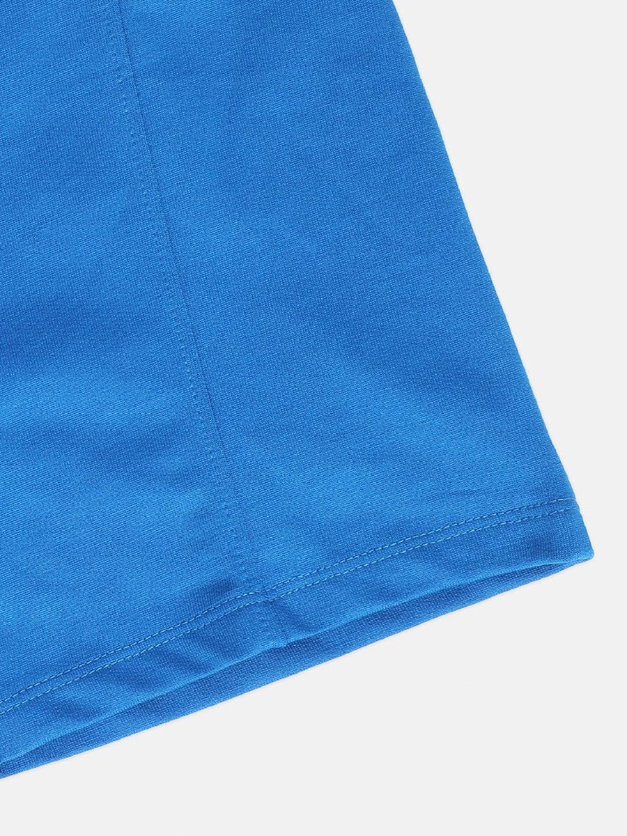 Girls Cotton Plain Casual Shorts