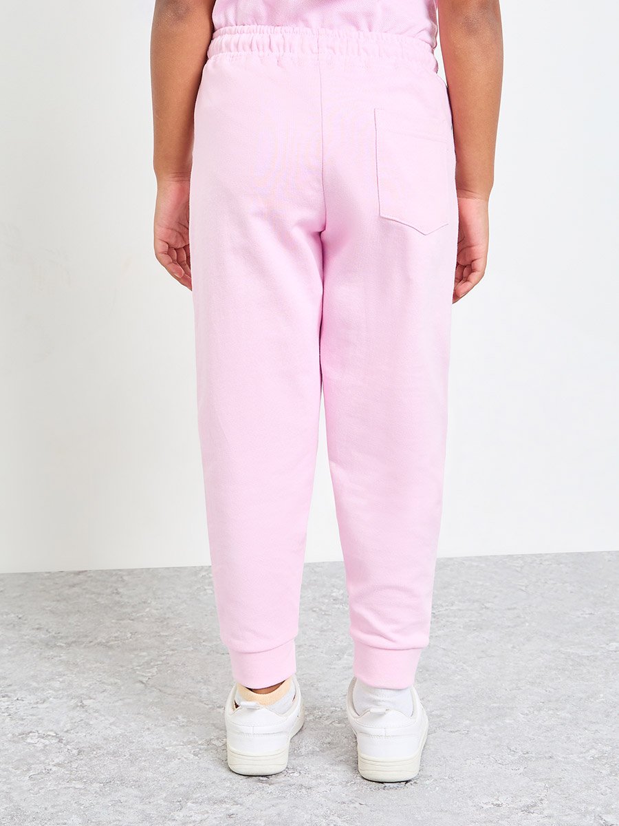 Kids Unisex Cotton Joggers with Side Pocket