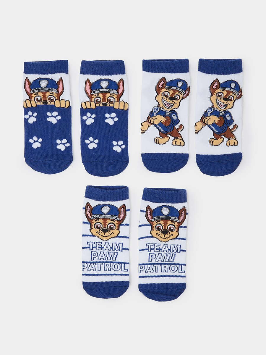 Pack of 3 - Boys Paw Patrol Socks