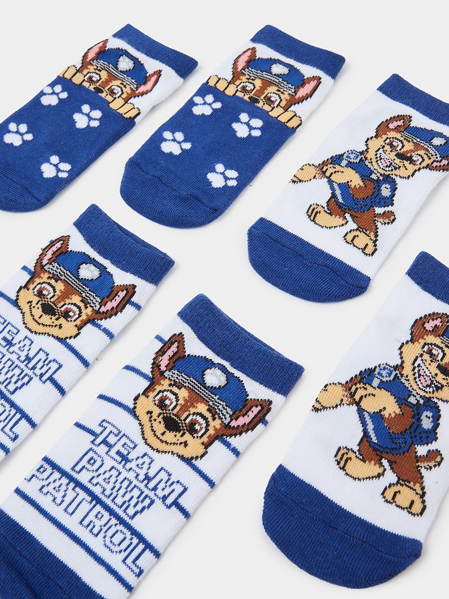 Pack of 3 - Boys Paw Patrol Socks
