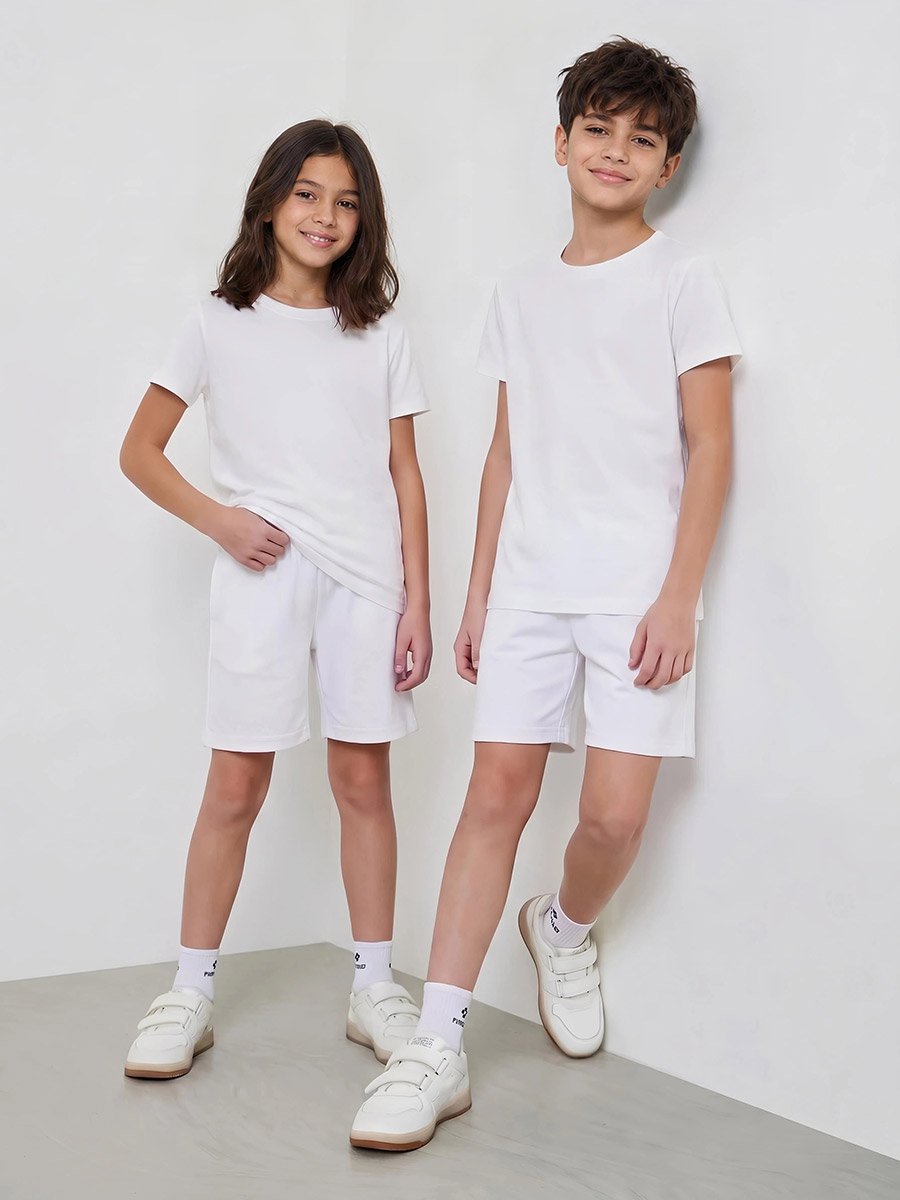 Teens Sports Jersey Shorts with Side Pocket