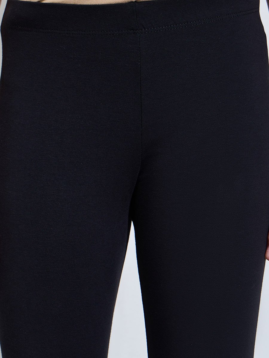Teen Girls Pack of 2 - Cotton Blend Capri Leggings