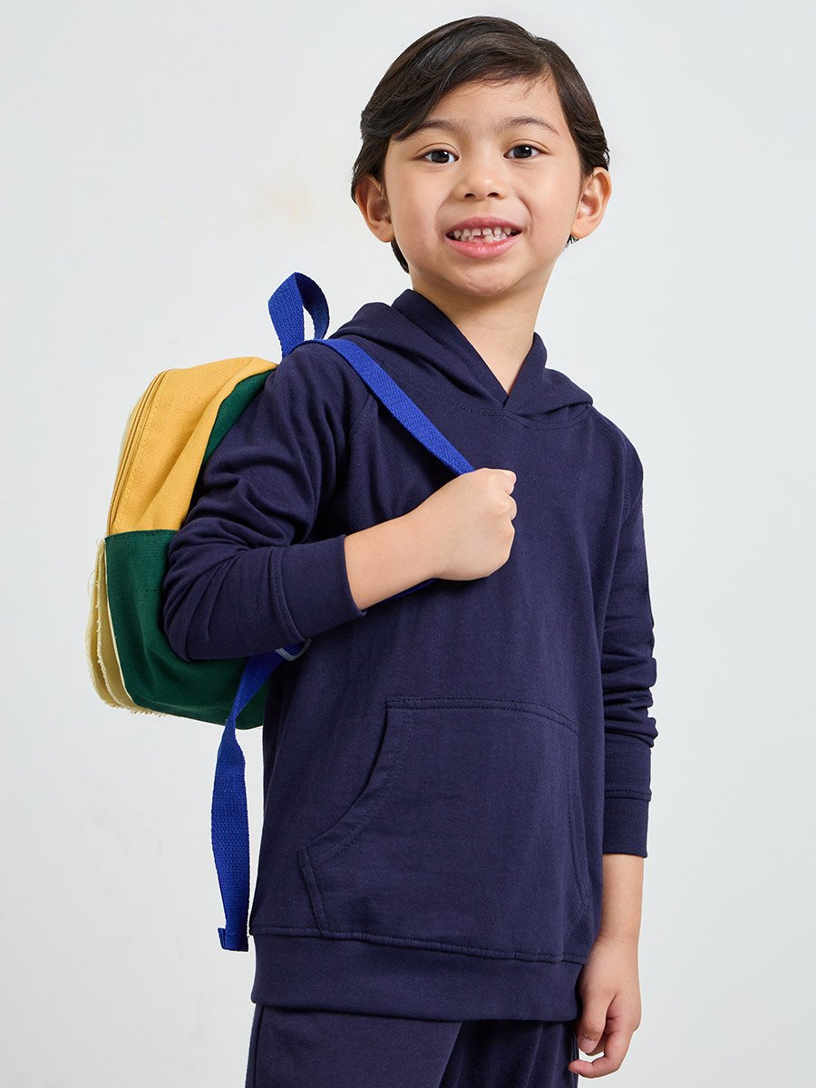 Kids Unisex Cotton Hoodie with Kangaroo Pocket
