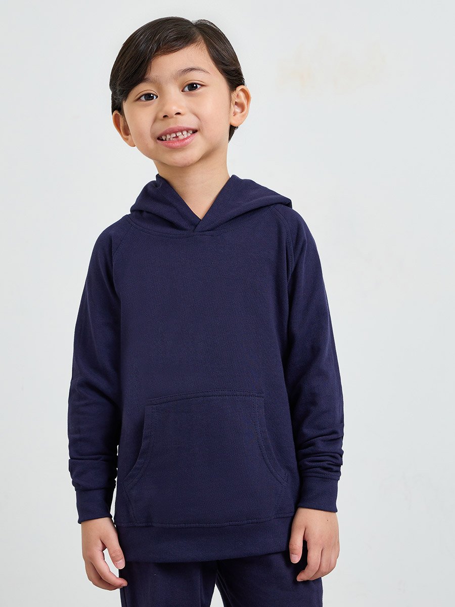 Kids Unisex Cotton Hoodie with Kangaroo Pocket