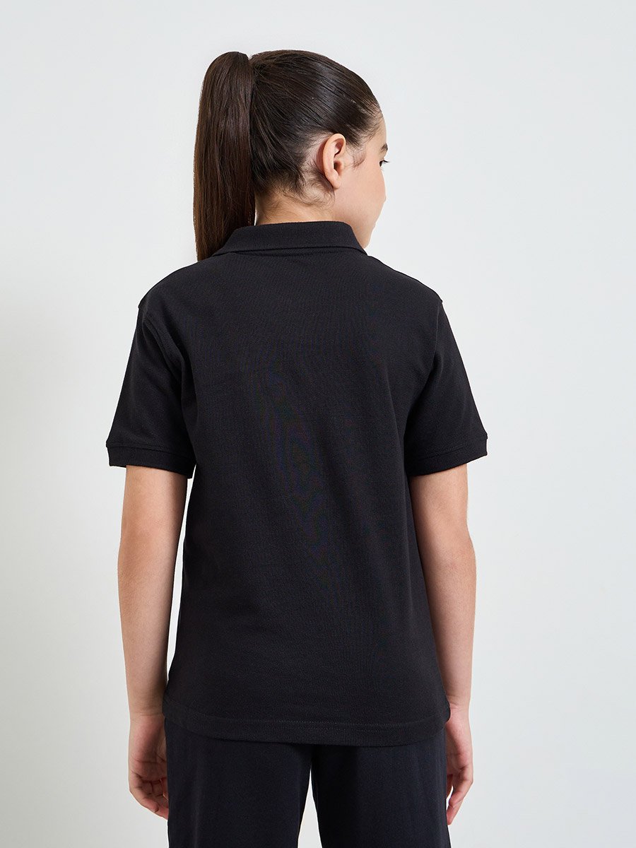 Pack of 2 - Teen Unisex Solid Cotton Polo T-Shirt