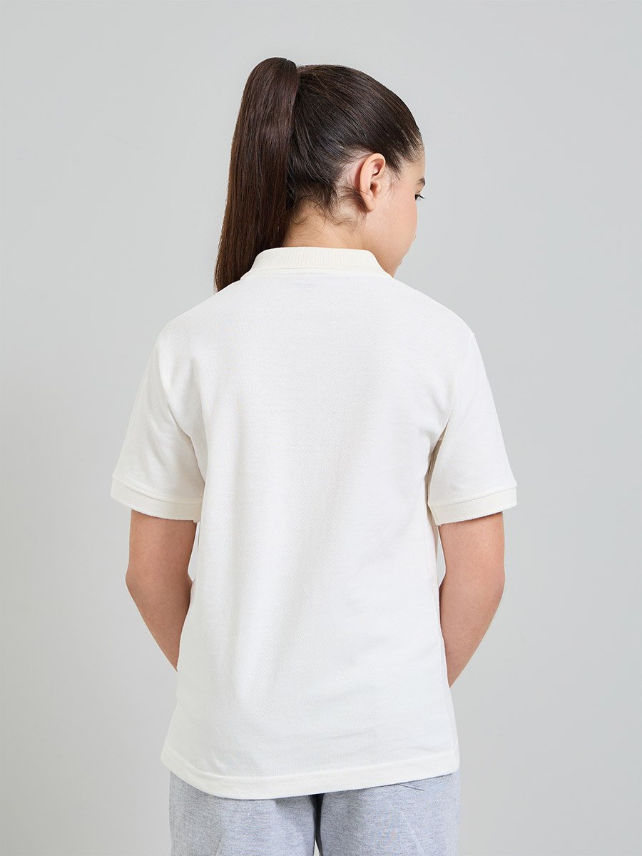 Pack of 2 - Teen Unisex Solid Cotton Polo T-Shirt