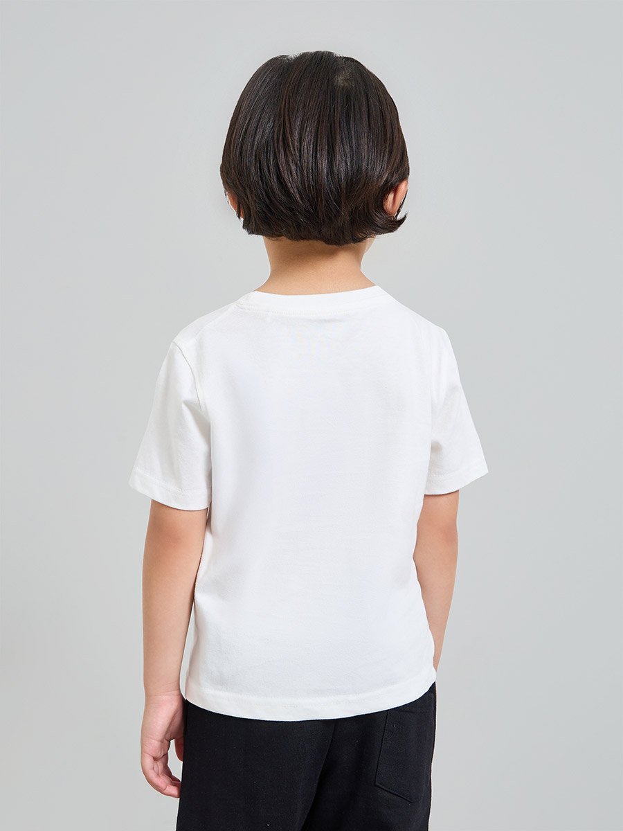 Pack of 2 - Kids Unisex Solid Cotton T-Shirt