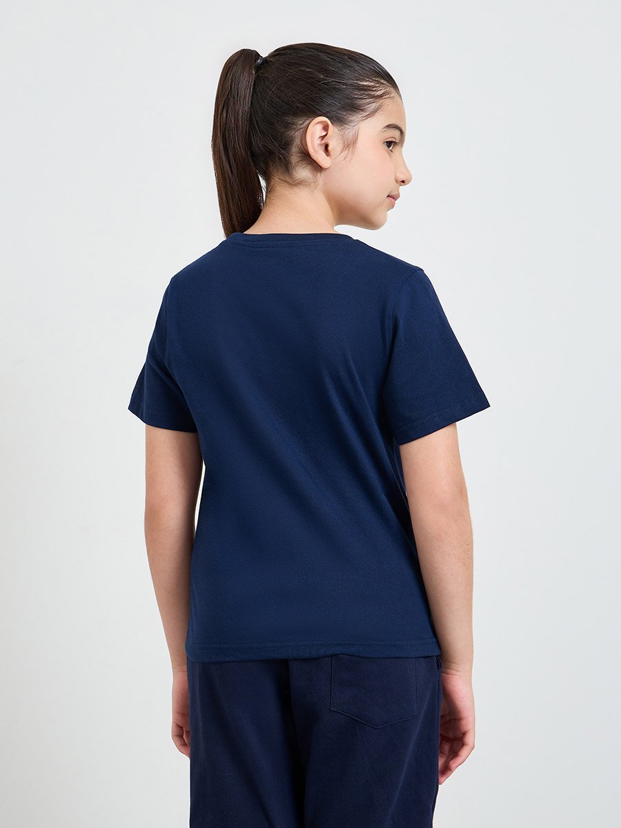 Pack of 2 - Teen Unisex Solid Cotton T-Shirt