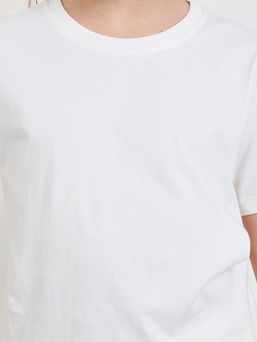 Pack of 2 - Teen Unisex Solid Cotton T-Shirt