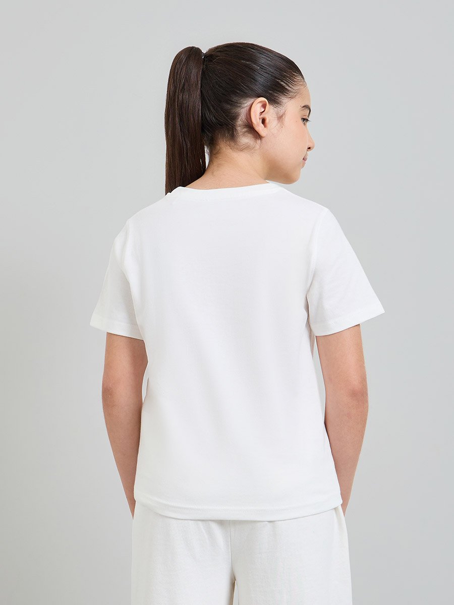 Pack of 2 - Teen Unisex Solid Cotton T-Shirt