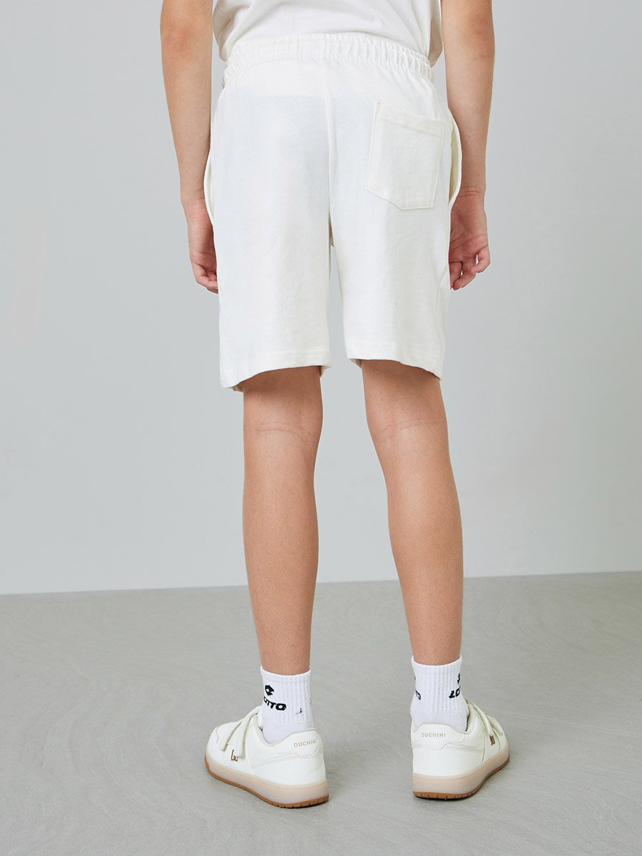 Teens Pack of 2 - Cotton Knitted Drawstring Shorts