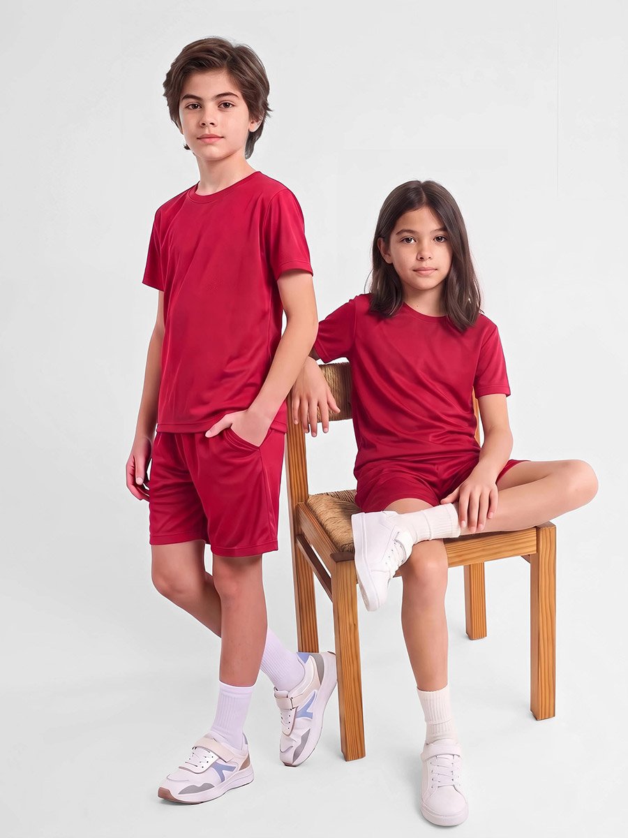 Teens Sports Jersey Athleisure T-Shirt
