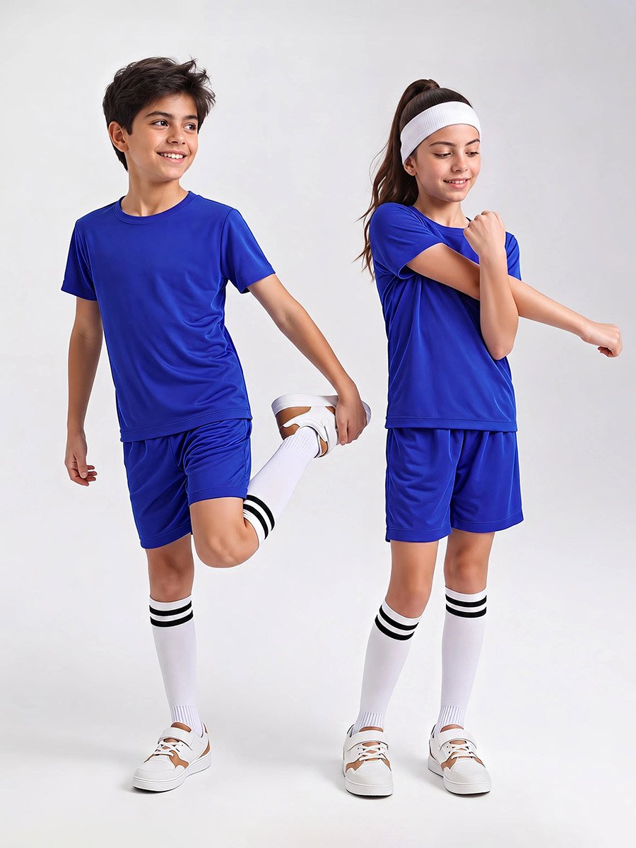 Teens Sports Jersey Athleisure T-Shirt