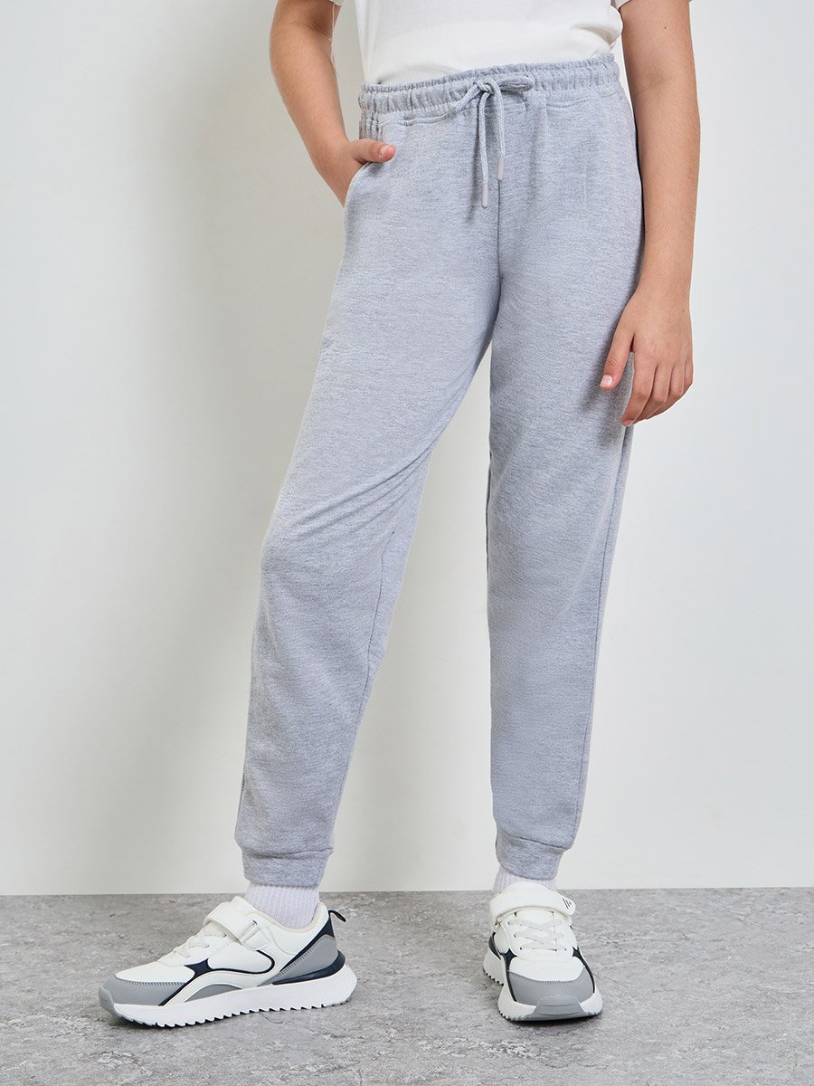 Teen Unisex Cotton Joggers with Side Pocket