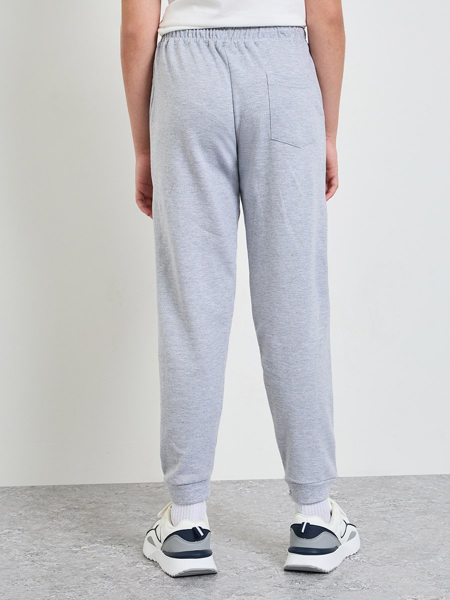 Teen Unisex Cotton Joggers with Side Pocket