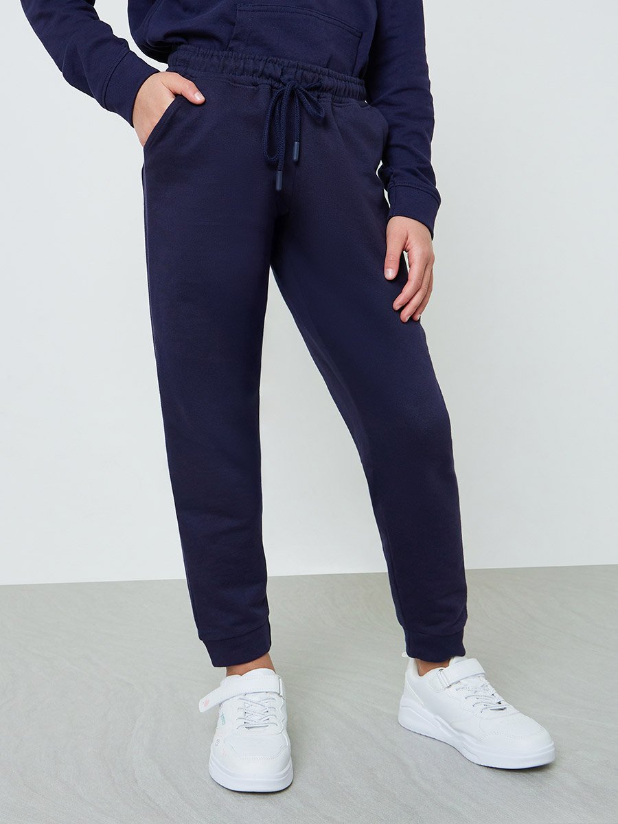 Teen Unisex Cotton Joggers with Side Pocket