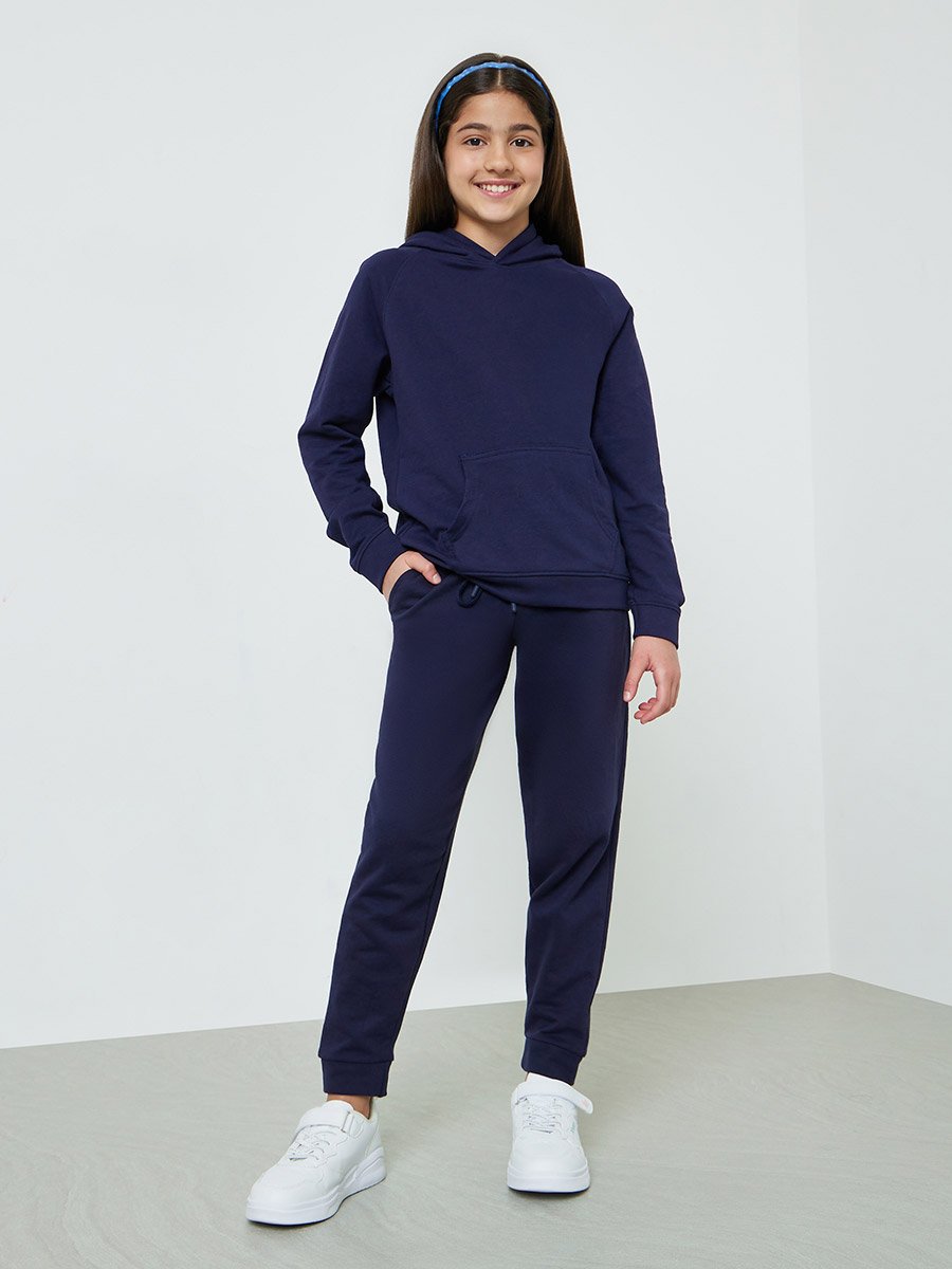 Teen Unisex Cotton Joggers with Side Pocket