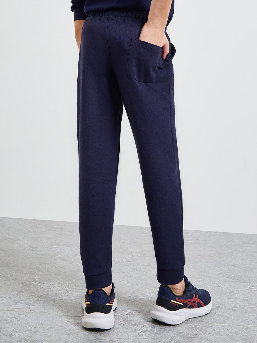 Teen Unisex Cotton Joggers with Side Pocket