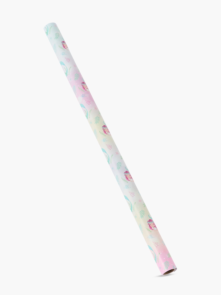 Mermaid Print Paper Gift Wrap - 70x300 cm