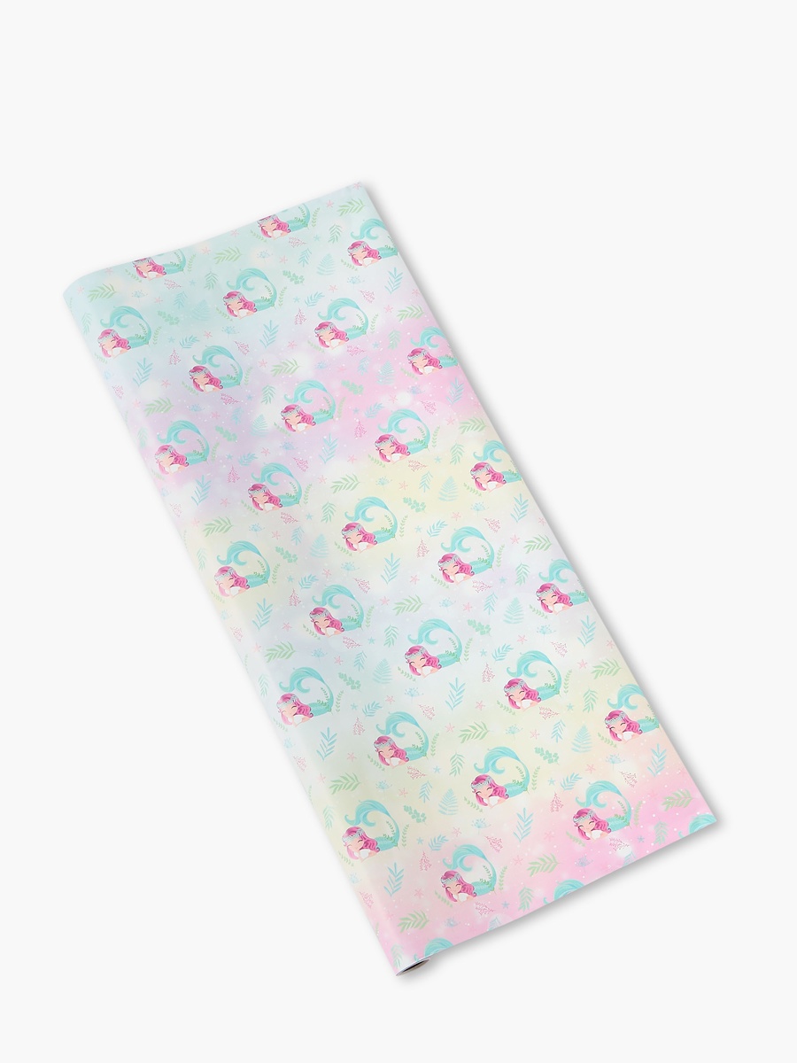 Mermaid Print Paper Gift Wrap - 70x300 cm