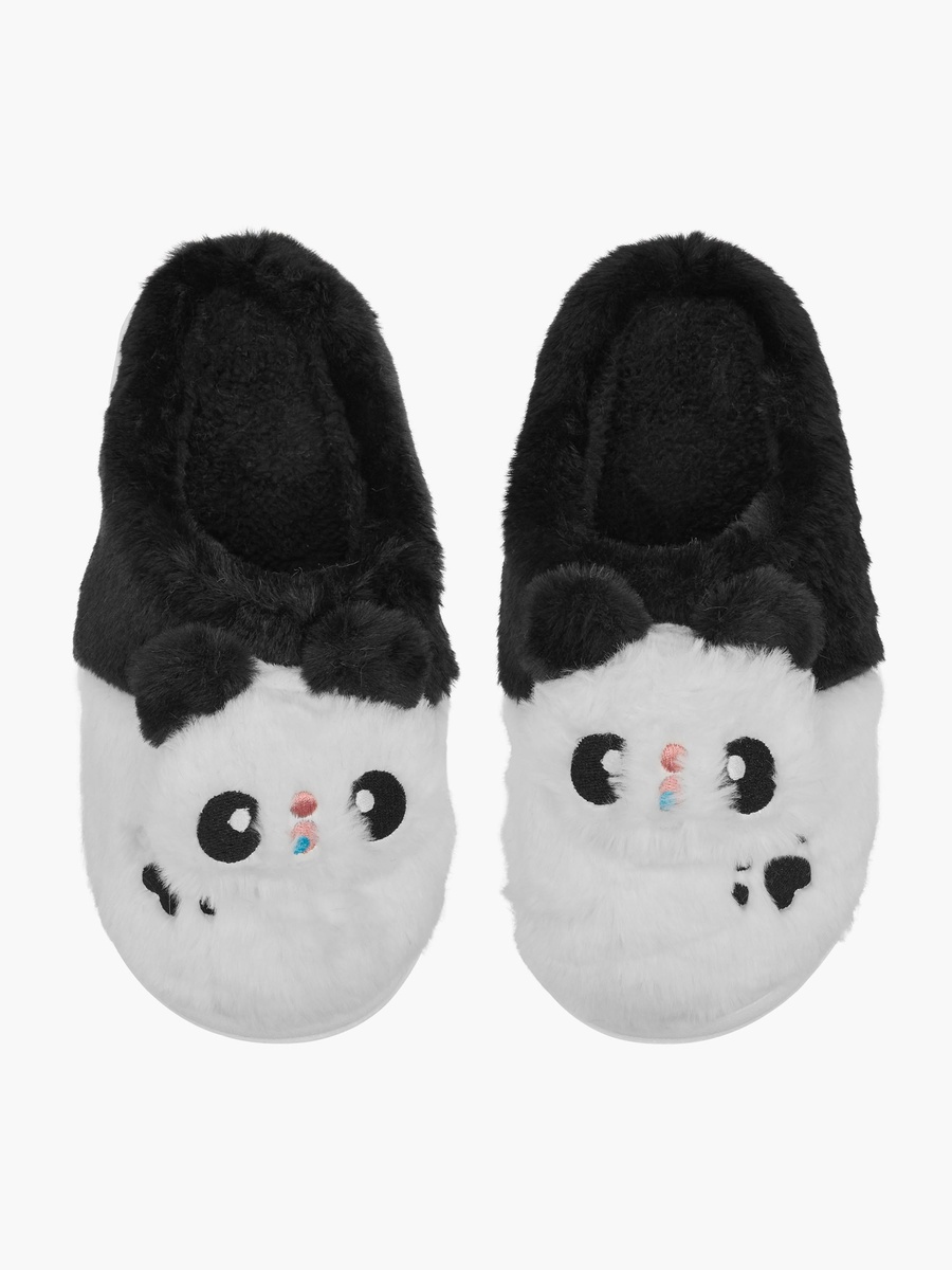 Panda Plush Bedroom Mules