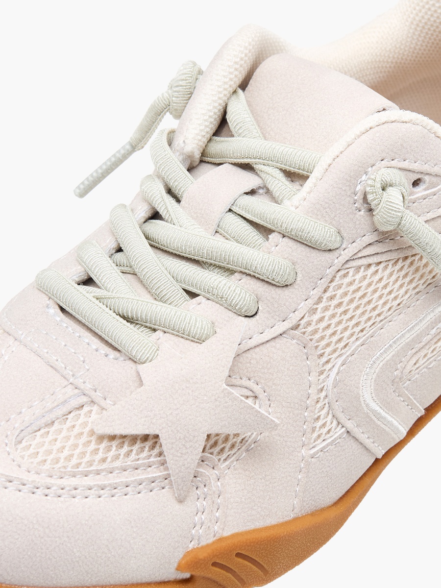 Lace-Up Ankle Sneakers