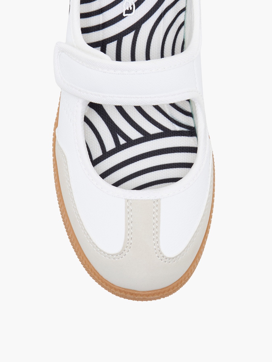 Hook and Loop Mary Jane Shoes
