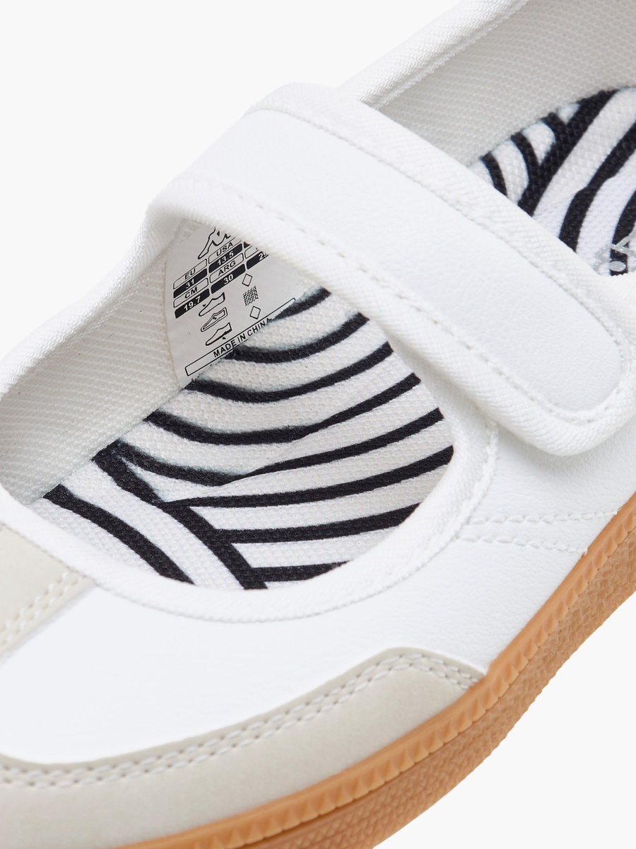 Hook and Loop Mary Jane Shoes