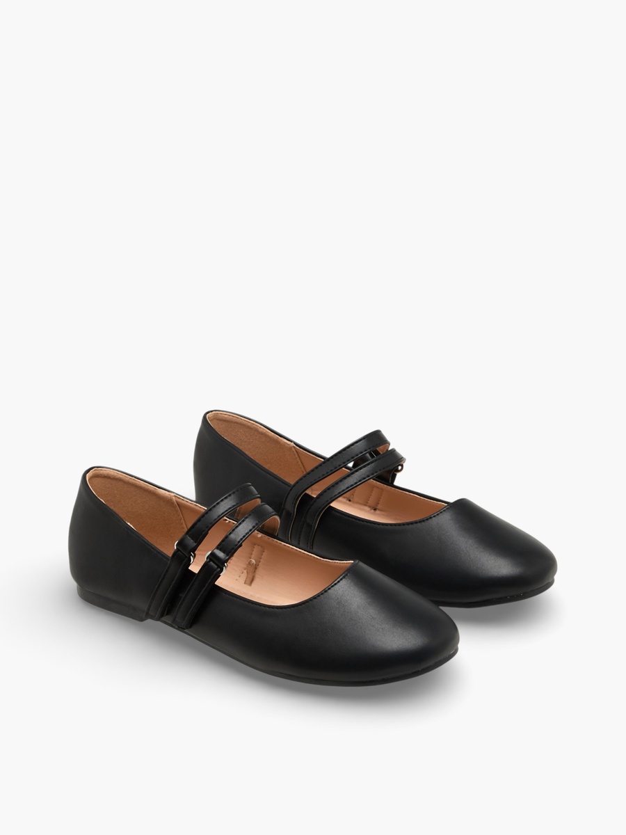 Hook and Loop Ballerina Shoes