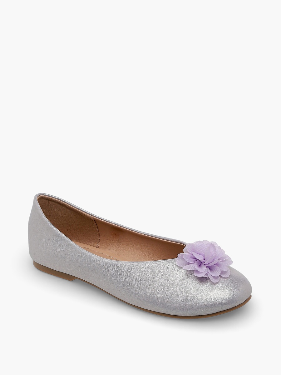 Floral Accent Ballerina Shoes