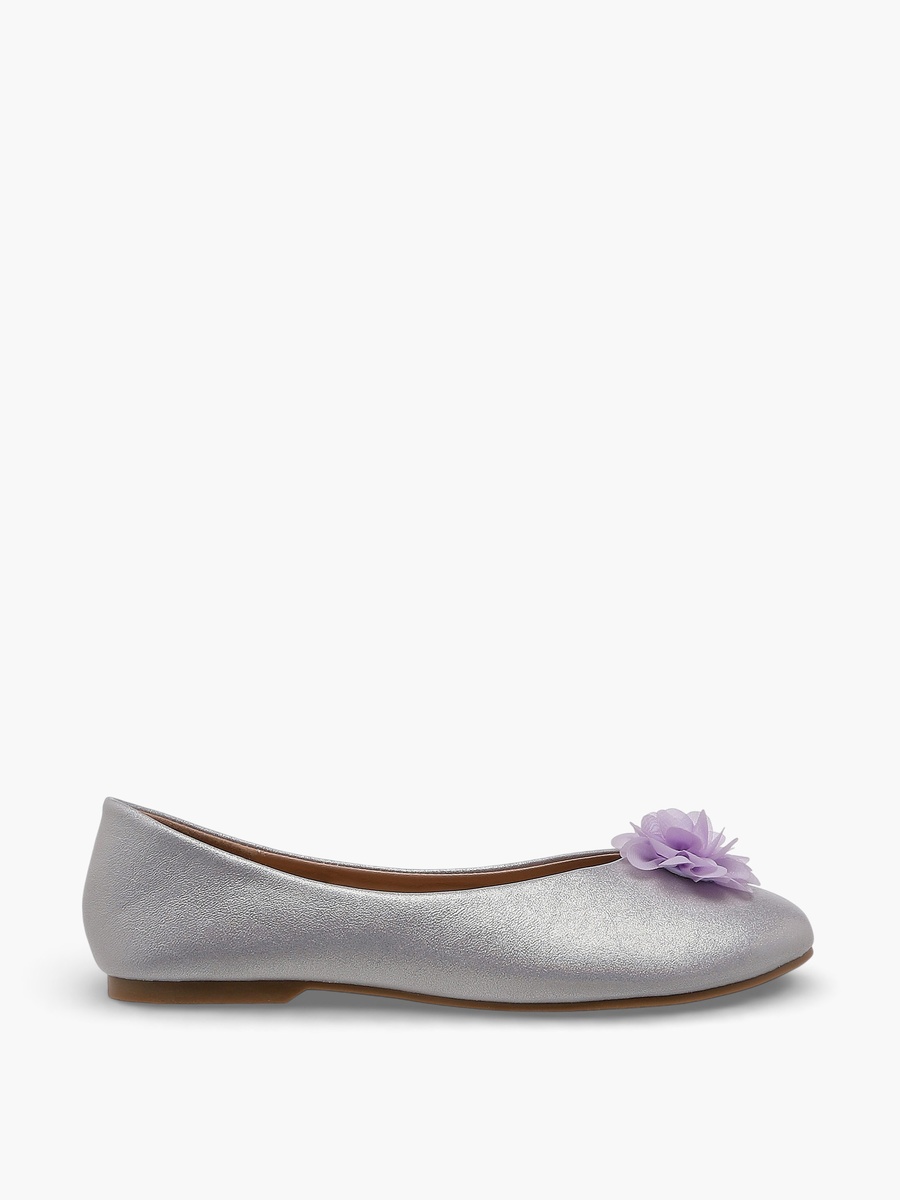 Floral Accent Ballerina Shoes