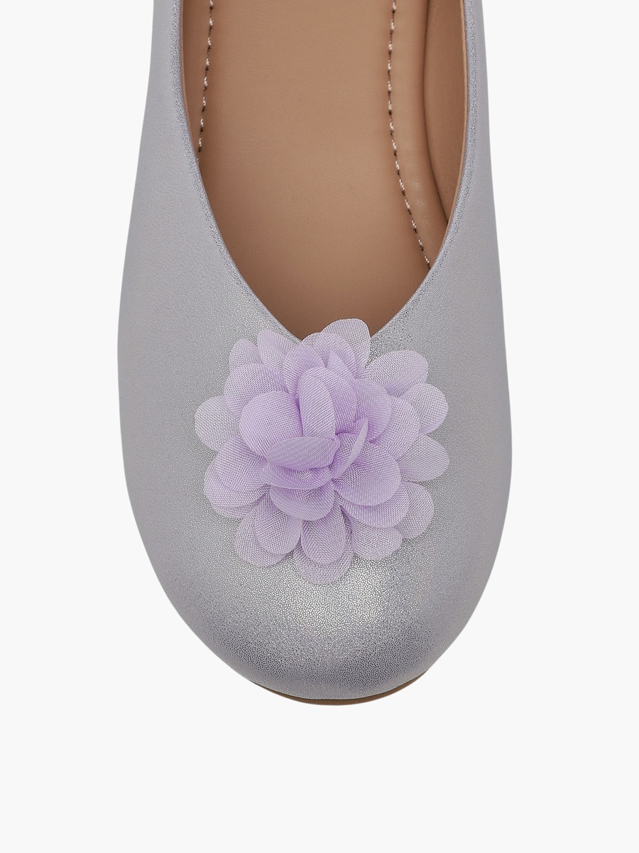 Floral Accent Ballerina Shoes