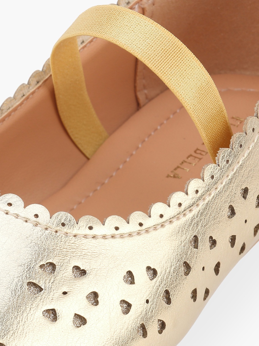 Heart Cutout Detail Ballerina Shoes