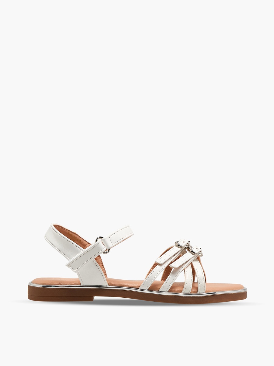 Embellished Buckle Detail Sandals